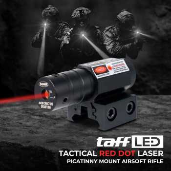 Lampu Laser Senapan Warna Merah Red Laser Scope Tactical Red Dot Laser Gun Red Laser Rifle -aOMLP0RBK