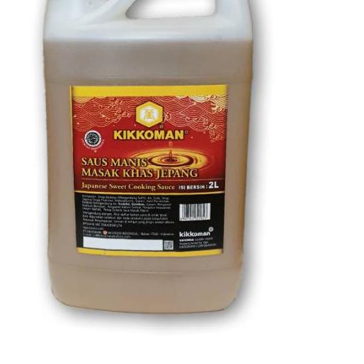 

♠ Kikkoman Japanese Sweet Cooking ( CUKA SUSHI) Halal Jerigen 2L | Sweet Seasoning Sauce ♣