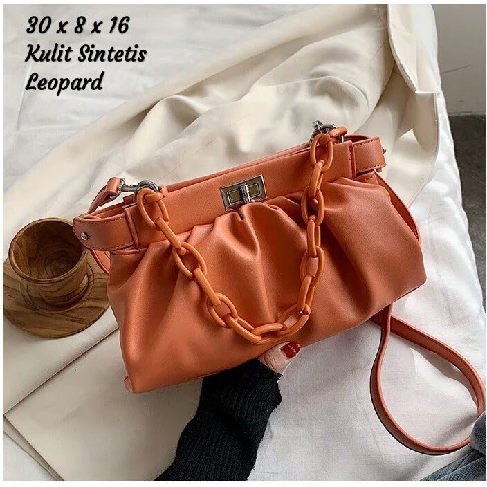 Sling Bag / Tas Wanita Selempang/Tas Selempang kulit Wanita Tas Rantai/as Selempang Wanita / Tas Slempang Wanita Import Terbaru Original