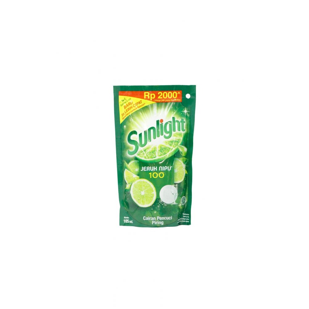 SUNLIGHT LIME NEW POUCH 90ML -NJ