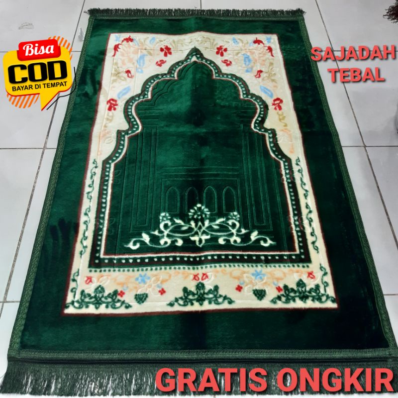 SAJADAH TEBAL EMPUK XHX888 TURKY UKURAN 70 × 110 CM TERBARU TERLARIS MEDAN