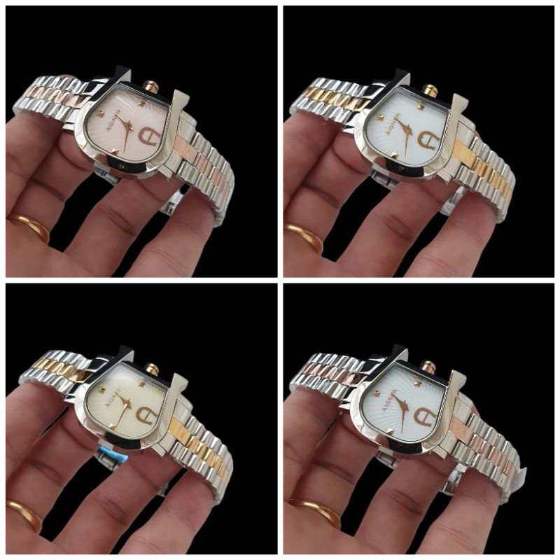JAM TANGAN RANTAI AIGNER WANITA | KREPYAK AIGNER GENUE VARESE ORI BM