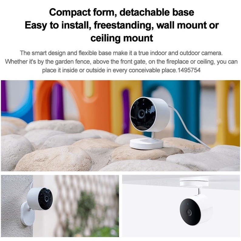 Camera Smart Outdoor AW200 1080P / AW300 1296P Cctv IP65 Waterproof