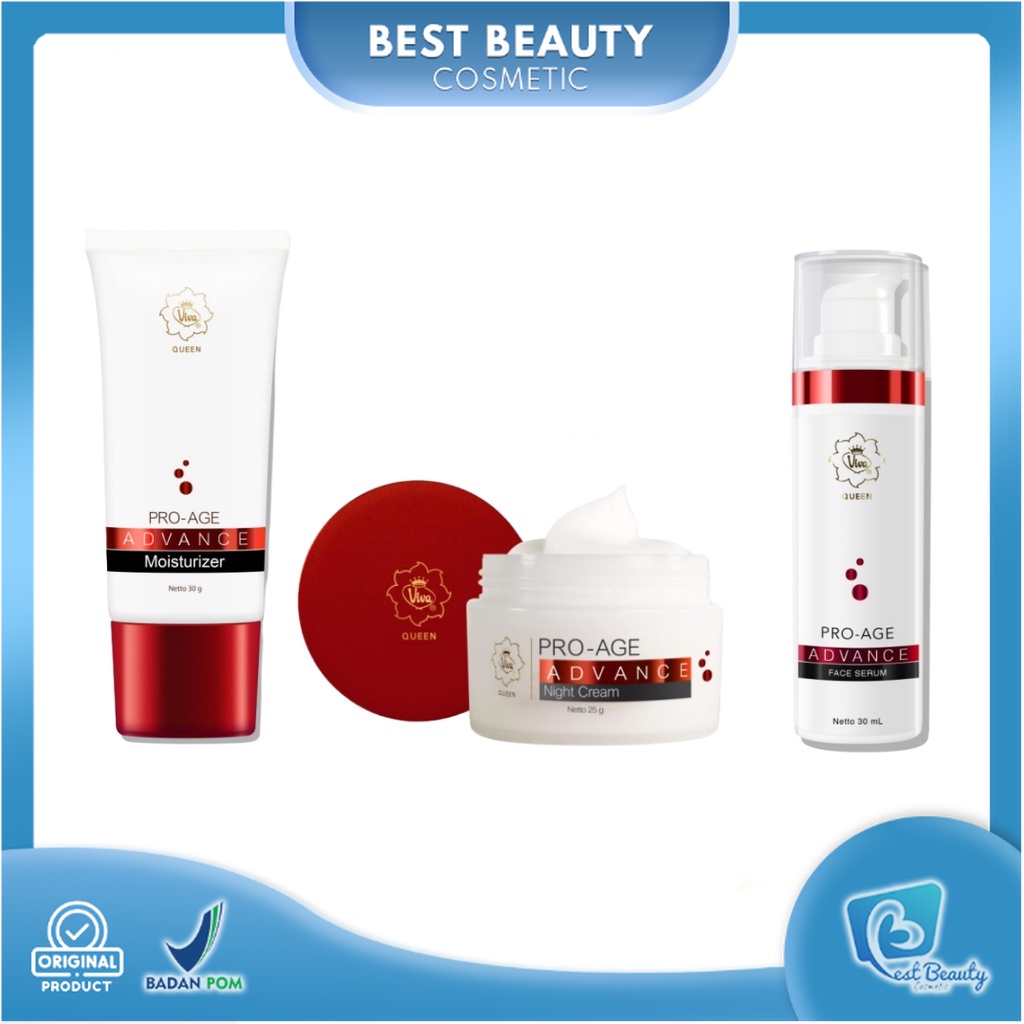 ★ BB ★ Viva Queen Pro Age Advance SERIES | Face Serum - Night Cream - Moisturizer