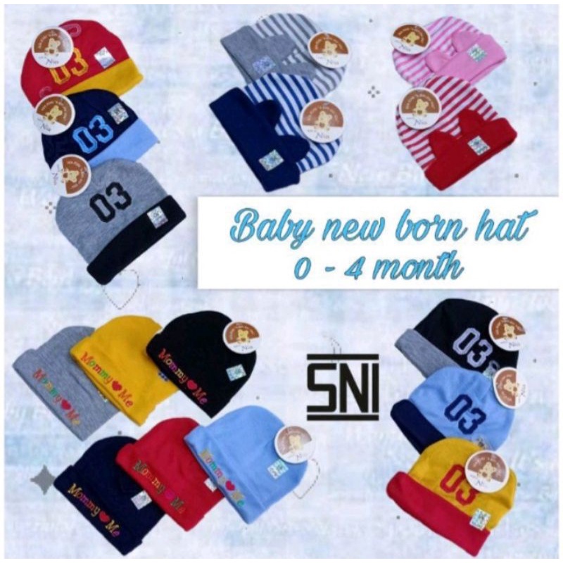 topi bayi lembut SNI/1pcs (R2)