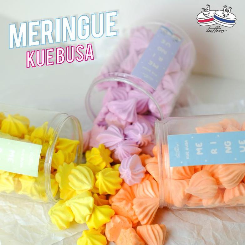 

EBI Meringue Cookies Kue Busa Prancis Toples Kecil snnzk