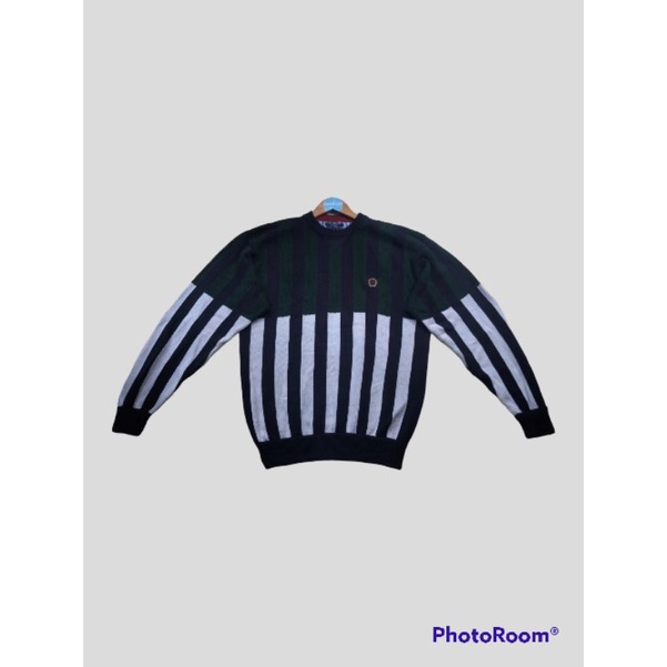 SWEATER RAJUT TOMMY HILFIGER SECOND KNITWEAR PRIA WANITA VINTAGE TOMMY VINTAGE