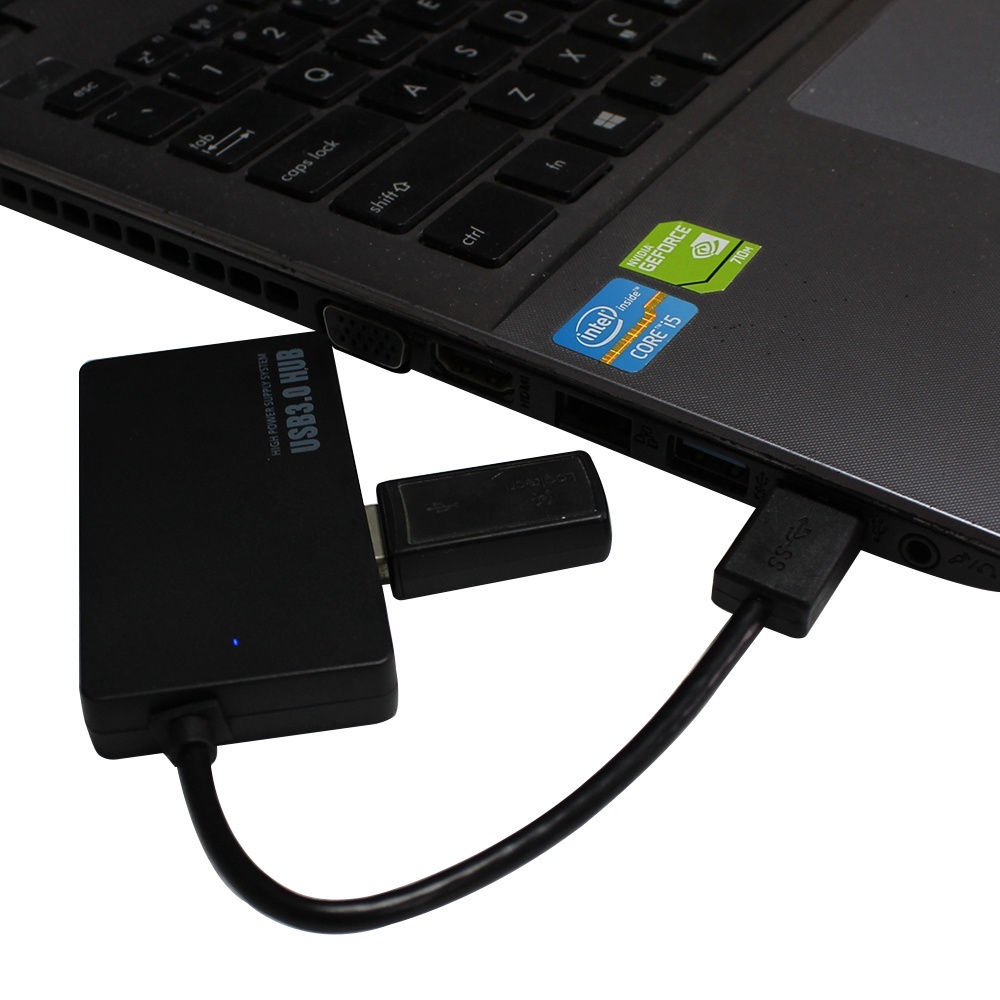 Hub USB 3.0 HUB 4port USB 3.0 HUB 4-port Ultra Tipis USB 3.0 HUB Ekspanding