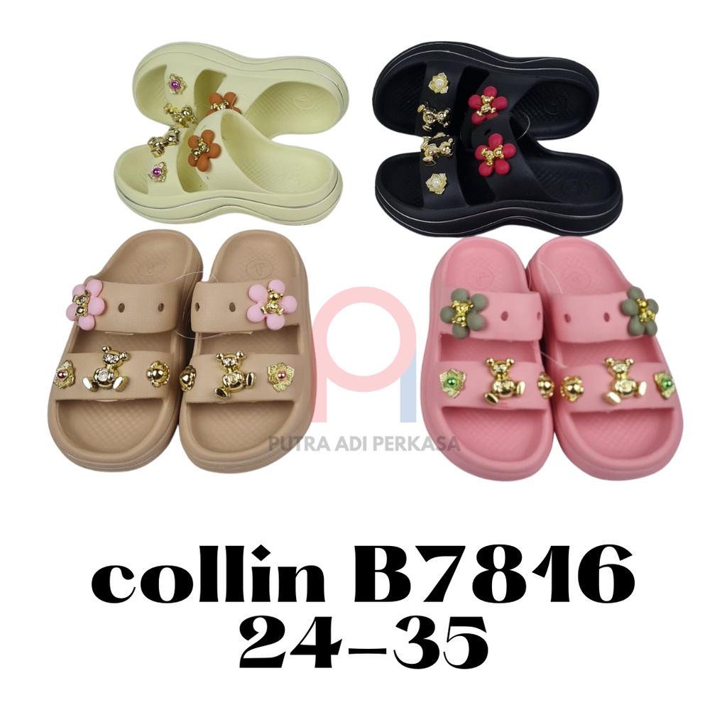 Sandal Anak Fuji Ban 2 Sol Tebal &amp; Ringan Collin B7816