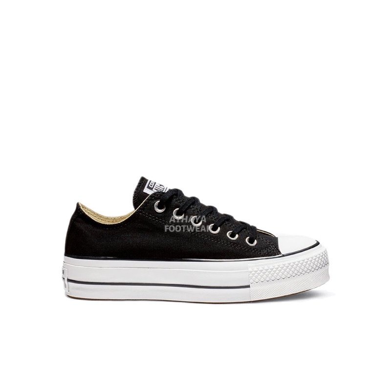 Converse Chuck Taylor All Star CTAS ox Low LIft Platform Black white 560251C "UNISEX" 100%    (ATHY)