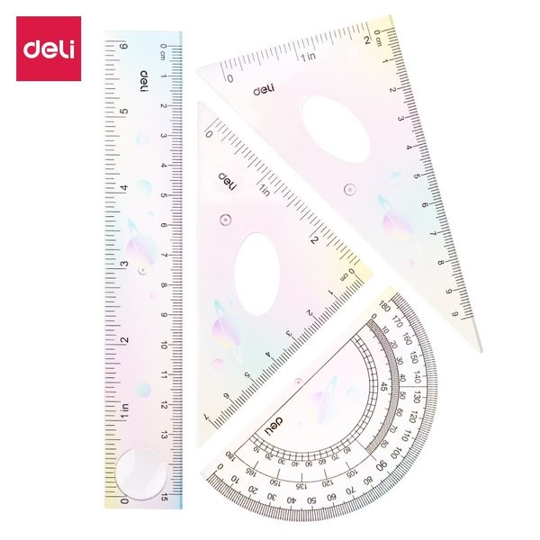 

Penggaris Set Warna Gradasi - EH652 Deli