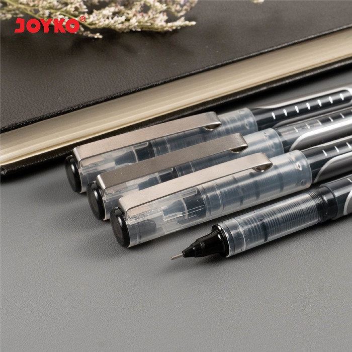 Ball Pen Pulpen Rol Pena Roller Pen Gel Joyko RRP-323 0.5 mm Hitam