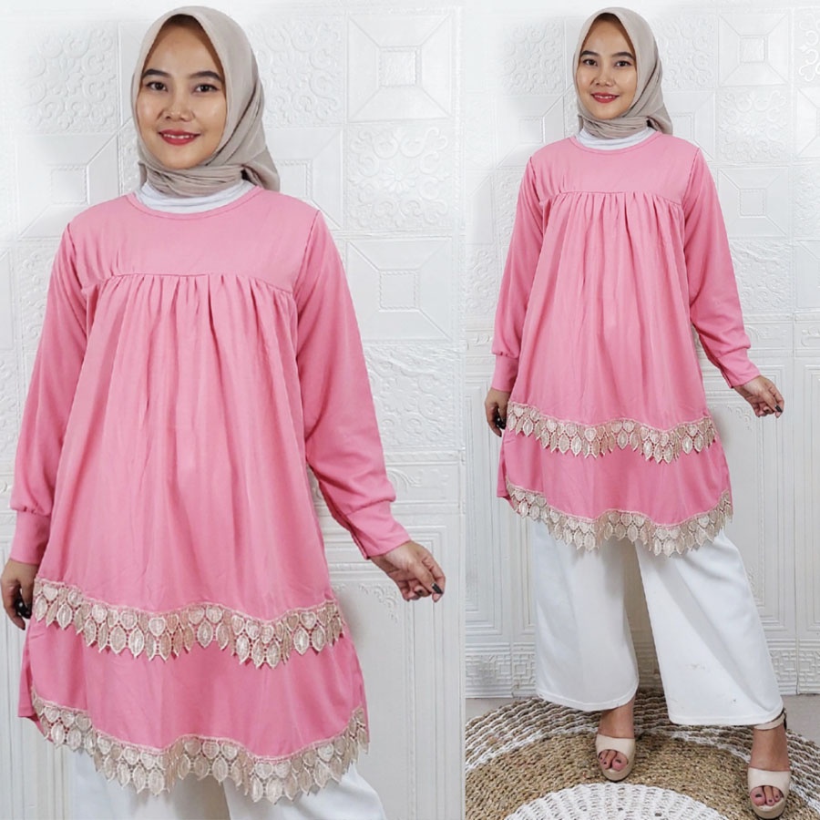 CORLA TERESA RENDA WANITA TUNIK 7199 CARLINA FASHION