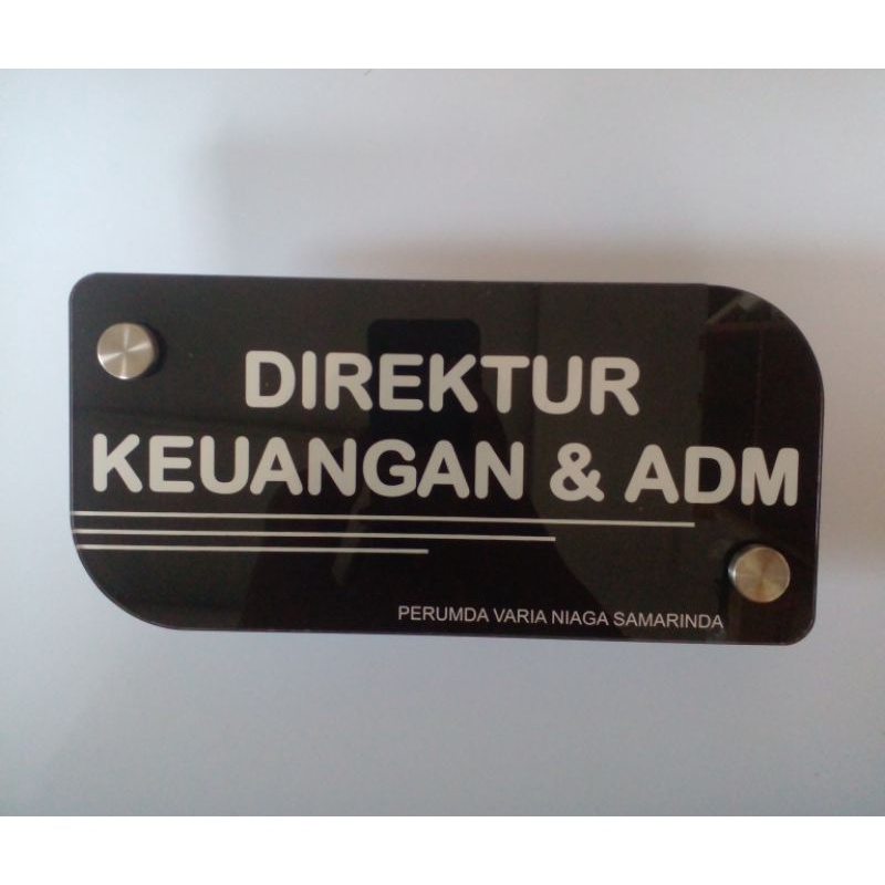 Akrilik Nama Ruang 3mm | Akrilik Nama Ruang 3mm