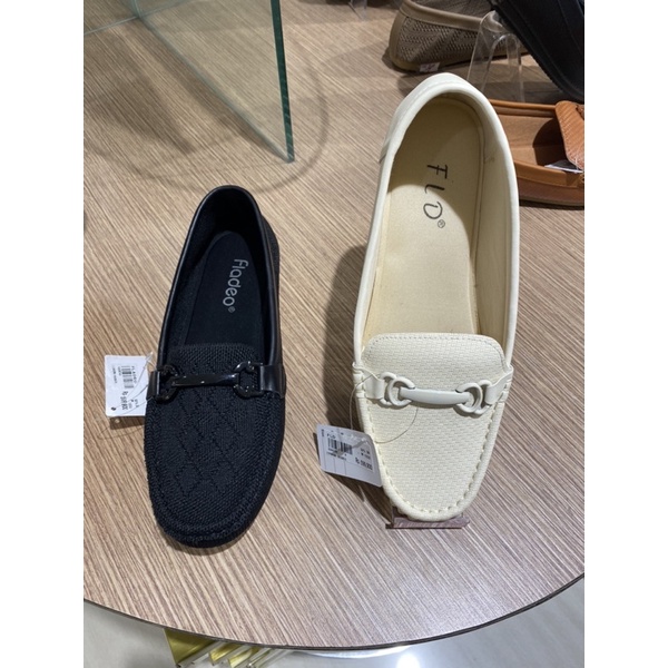 sepatu flat slip on wanita 2warna model casual by fladeo