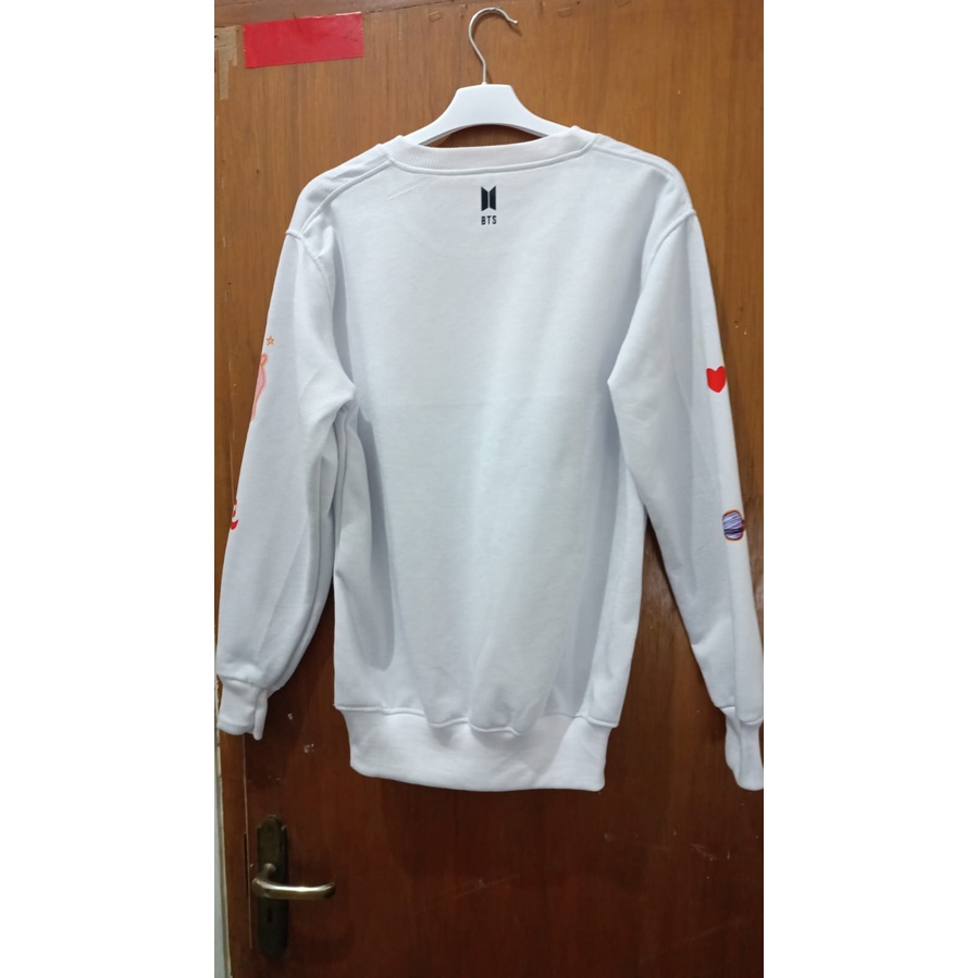 Sweater bangtan THV DNA terbaru lengkap