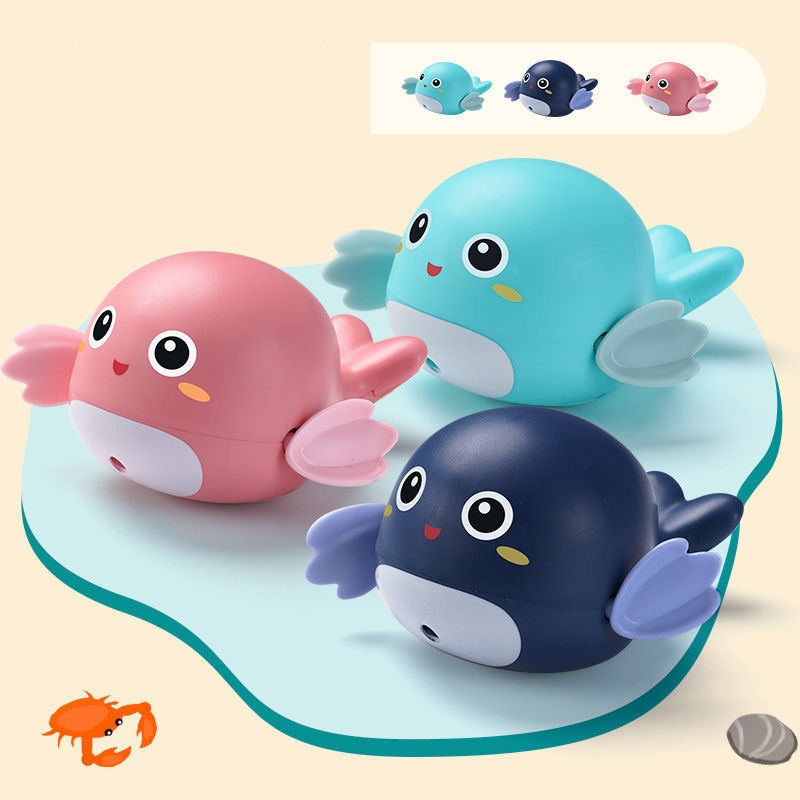 Mainan Mandi Anak Bentuk Dolphin Lucu Berenang Di Kolam Renang / Bath Toy Baby / Mainan Mandi Bayi / Mainan Mandi Lumba - Lumba