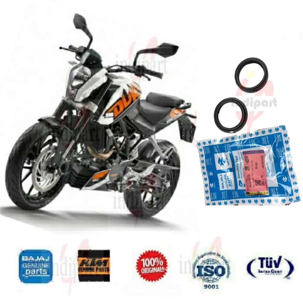 Seal shock depan dan seal debu KTM DUKE RC 200 250 390