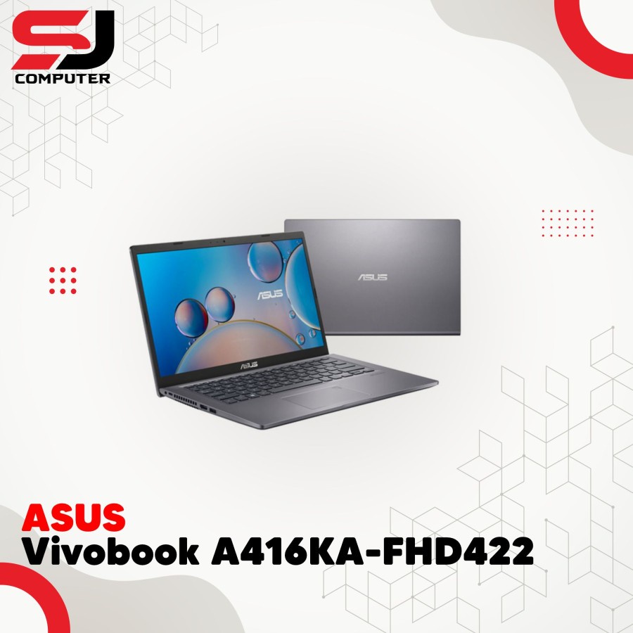 ASUS Vivobook A416KA-FHD422 Intel N4500 4GB 256GB SSD FHD WIN11 OHS