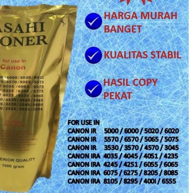 ➳ Sparepart fotocopy, toner asahi ir.,,ira.,4051 ☺