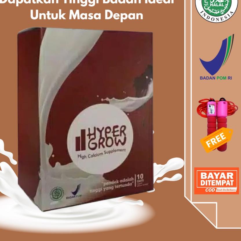 

Promo[FG2]-HYPERGROW Paket Peninggi Badan Original Susu Kalsium dan Zinc HYPER GROW Murah