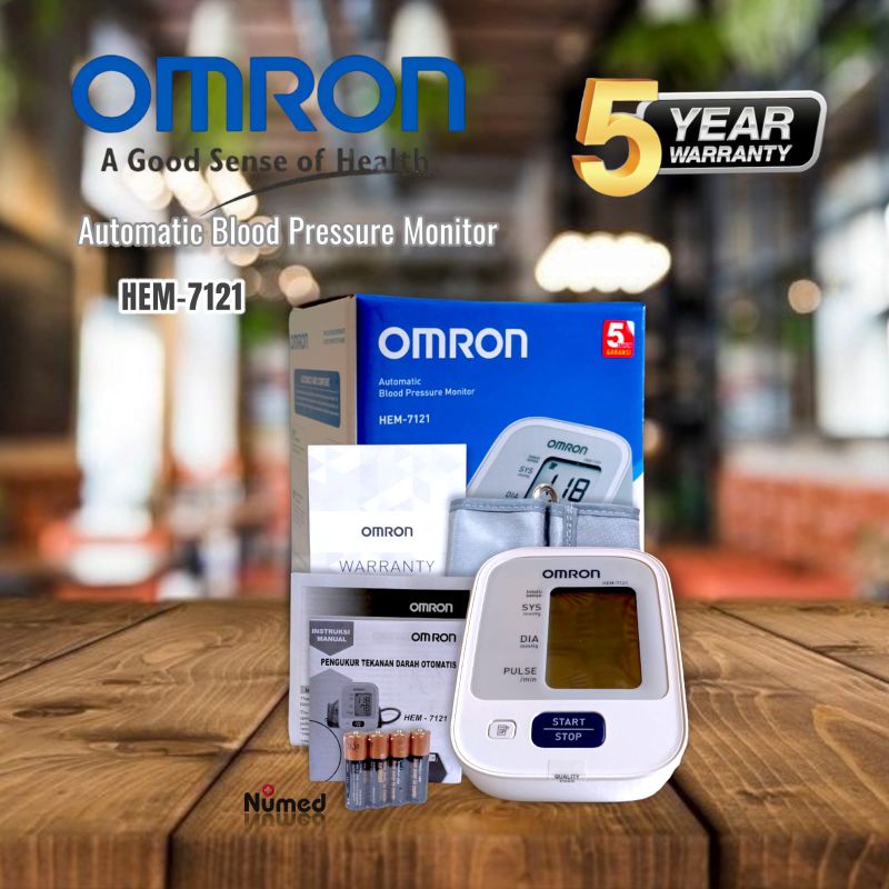 OMRON HEM-7121 Tensimeter Digital Original Omron HEM 7121 / Tensi Meter Digital Omron 7121 Garansi Resmi 5 Tahun