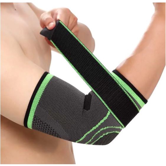 (Bisa COD) Deker Pad Elbow Support  - Pengaman Siku Tangan Lengan - Pelindung Olahraga Anti Cidera