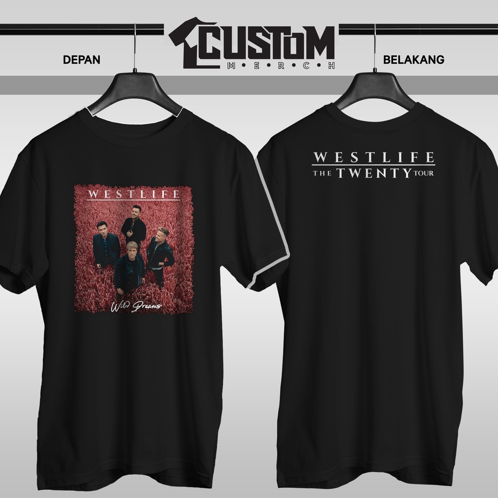 Kaos Westlife Wild Dreams Tour 1