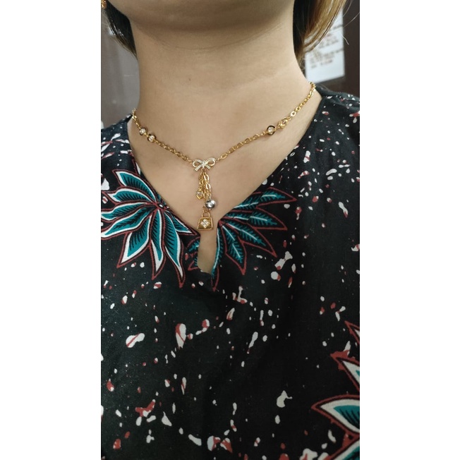 Kalung Emas 17K - 8.25 gr Kadar 750 - 372