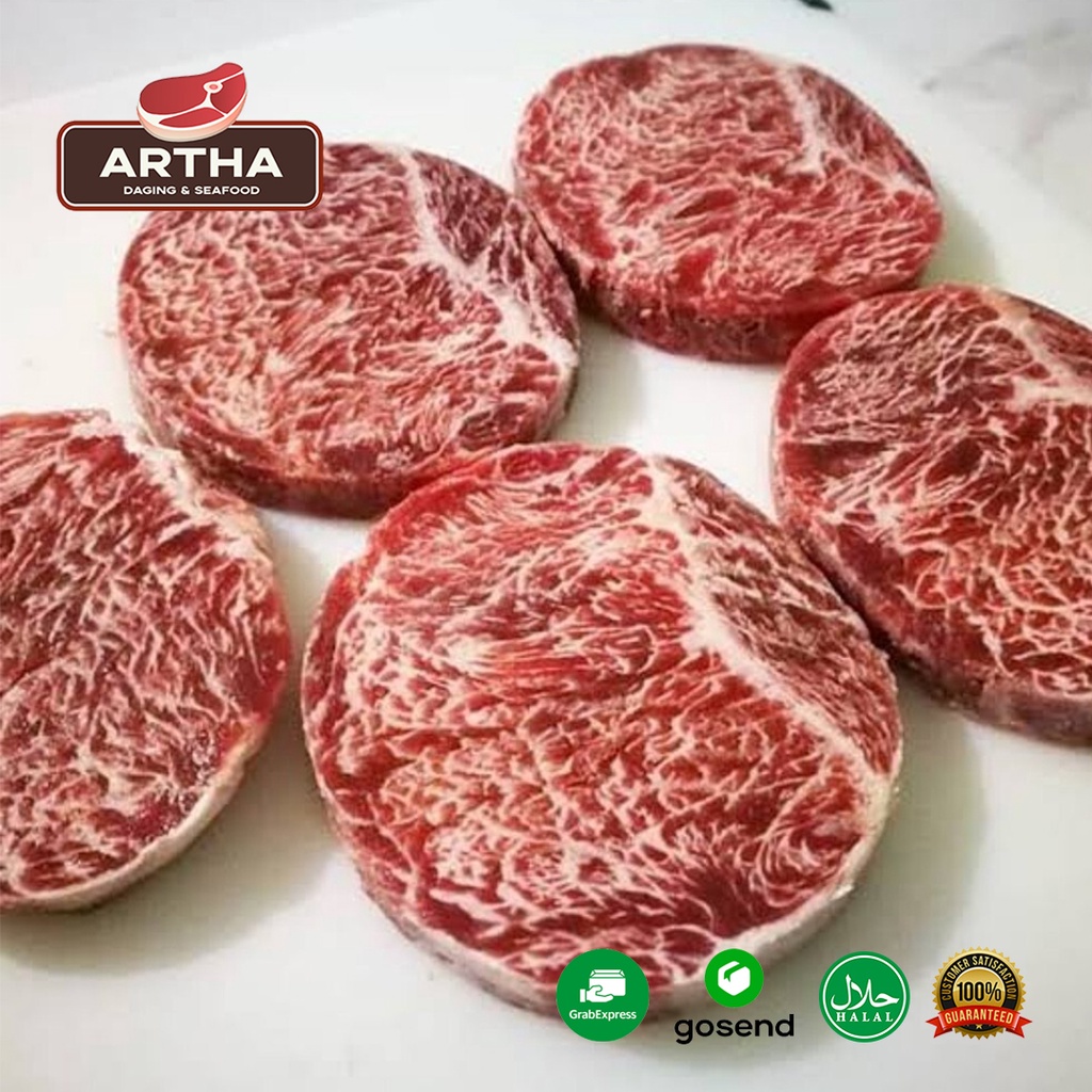 

WAGYU TENDERLOIN MELTIQUE / TENDERLOIN STEAK MELTIK / 200GR/600GR/1KG - 200 GR = 1 PCS