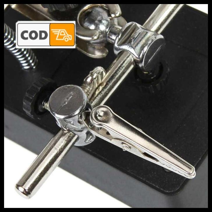 

Kaca Pembesar 3 Lensa Dengan Lampu Led Dan Stand Penjepit