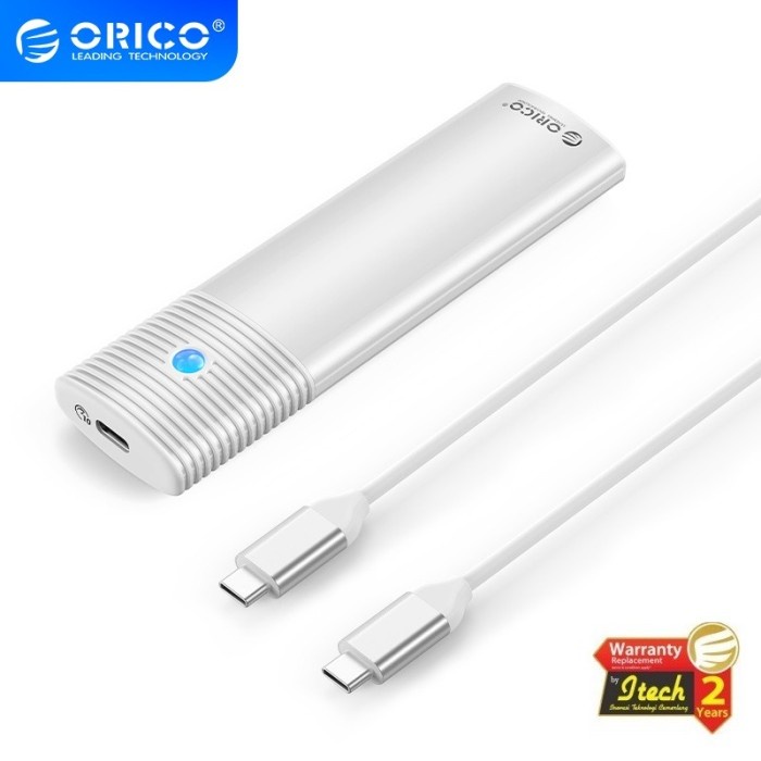 ORICO PWDM2-G2 USB3.2 Gen2 Type-C M.2 NVMe/SATA SSD Enclosure (10Gbps)