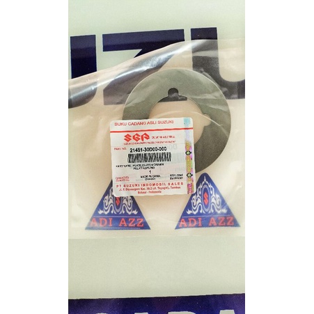 plat kopling shogun r 110 new kebo satria 2tak lumba 5speed  original SGP 21451-30D00 harga 1an