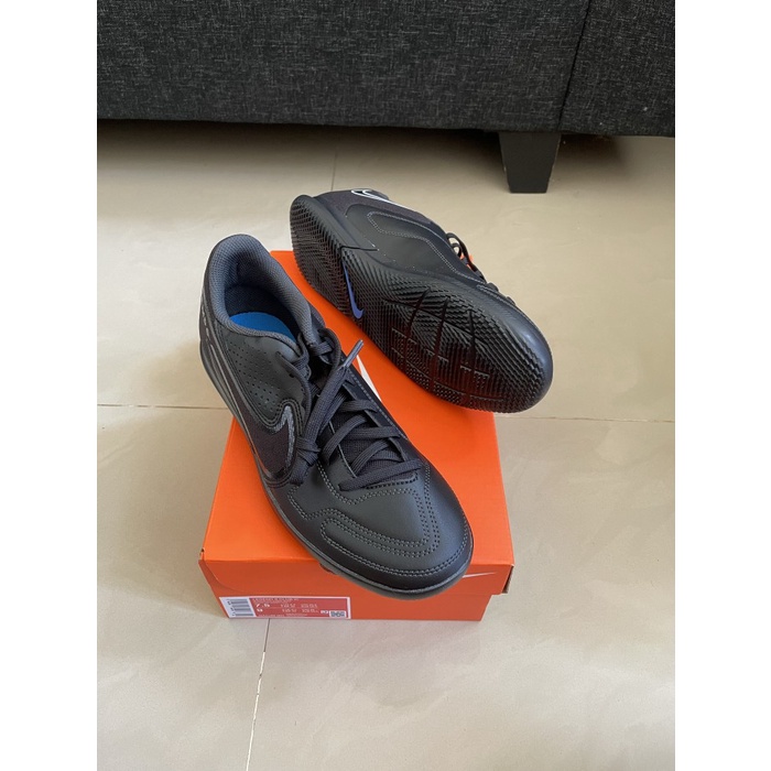 SEPATU FUTSAL NIKE TIEMPO LEGEND 9 CLUB IC BLACK NOIR BNIB