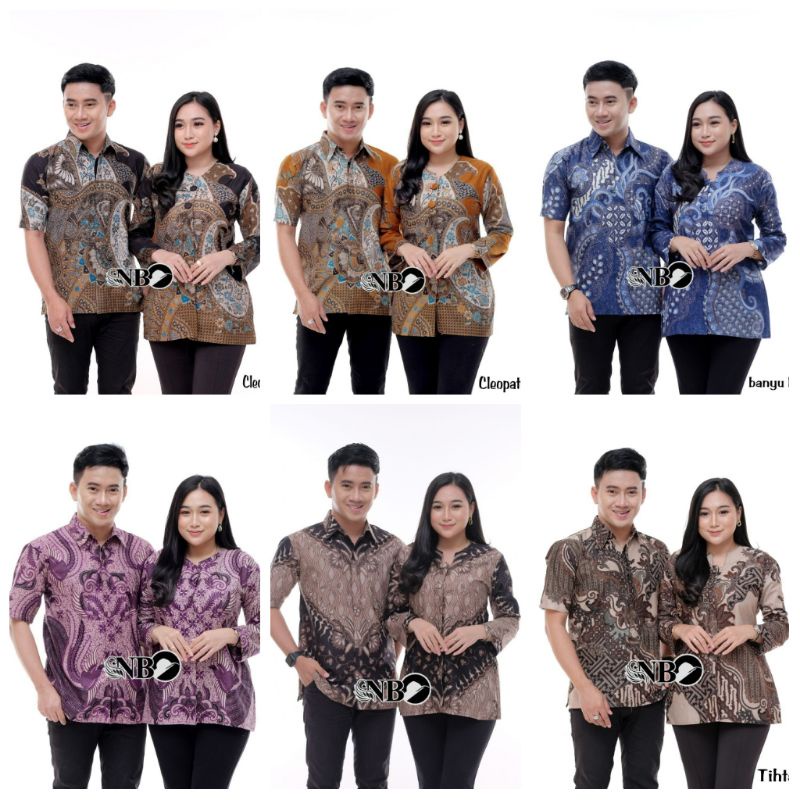 Batik Dolby Dolbi Dobby Doby Tenun Sutra Tulis Katun ATBM Baron ATASAN BATIK WANITA sogan SRG308