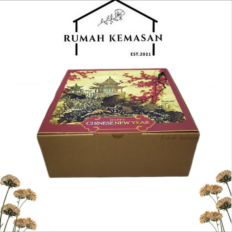 

box corrugated Imlek (Merah)