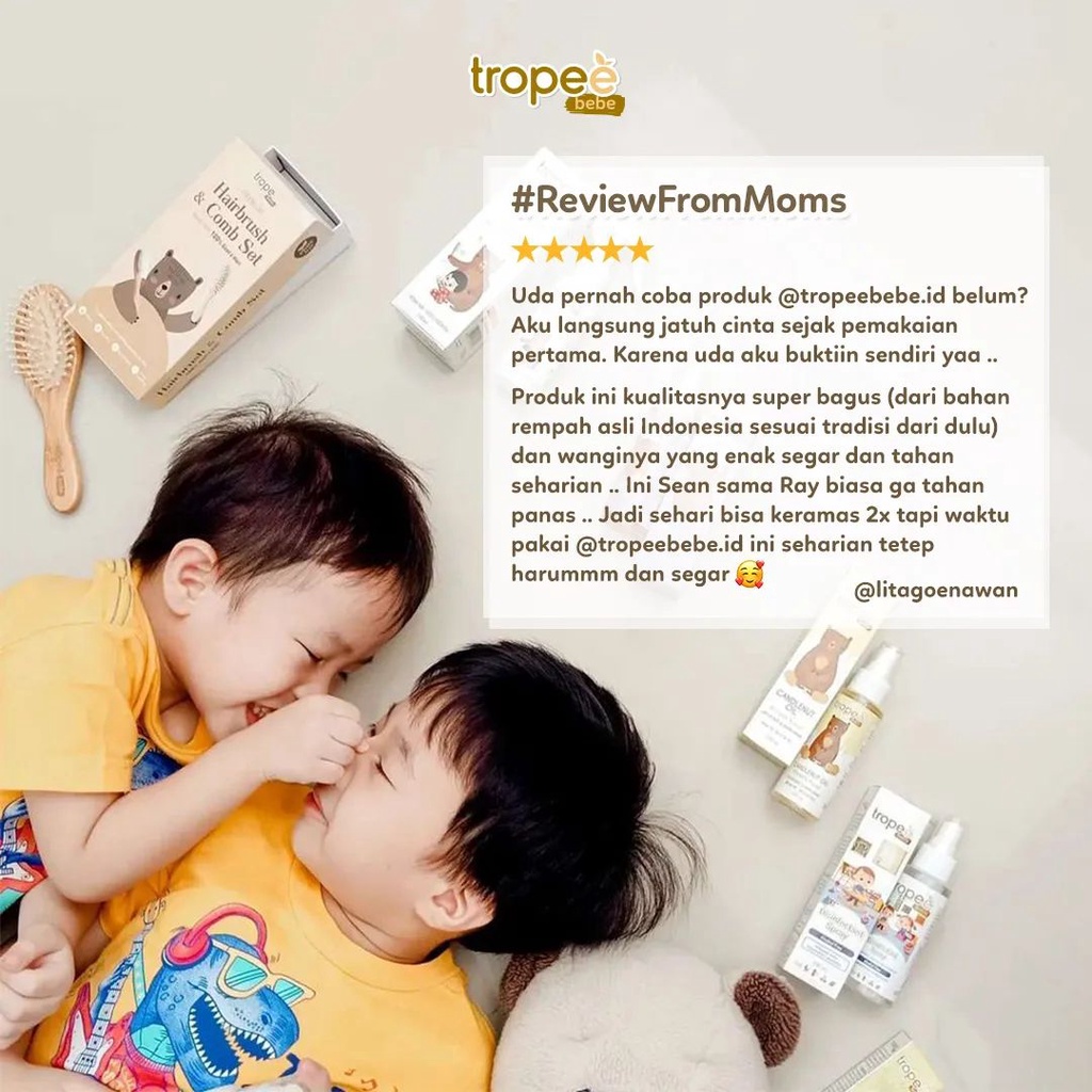 Tropee Bebe - Minyak Kemiri (Candlenut Oil) 100ml