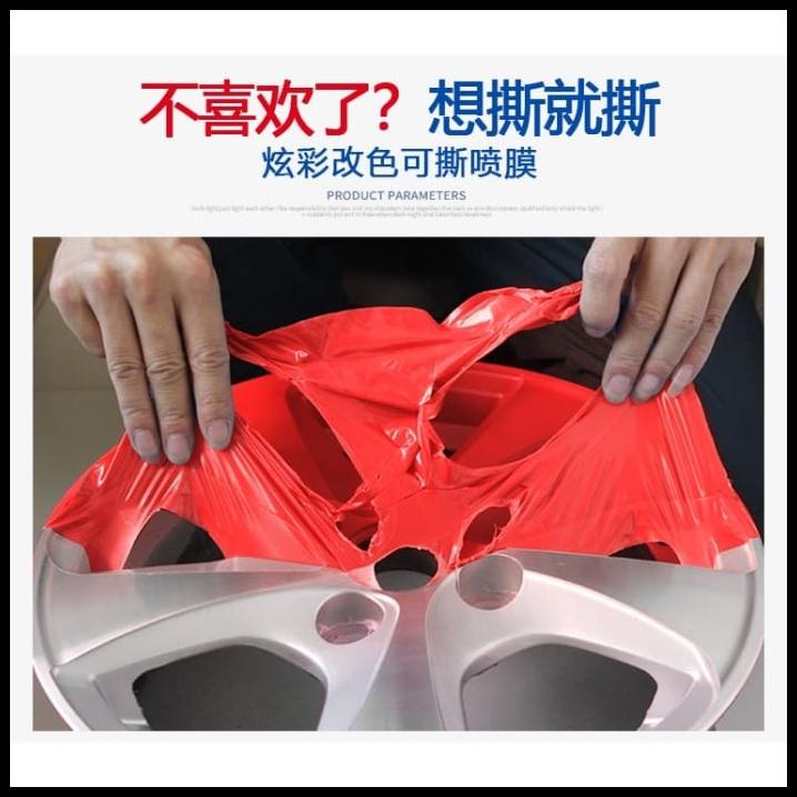 Rubber Paint Cat Semprot Velg Body Mobil X6