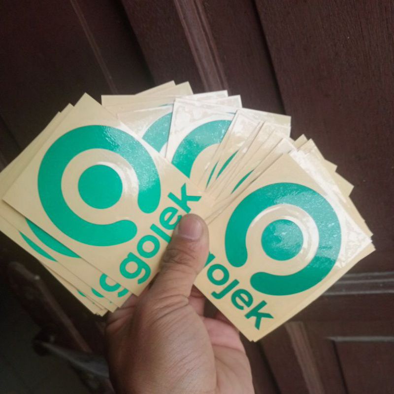 

Stiker gojek,sticker cutting gojek,cutting sticker gojek.1pcs