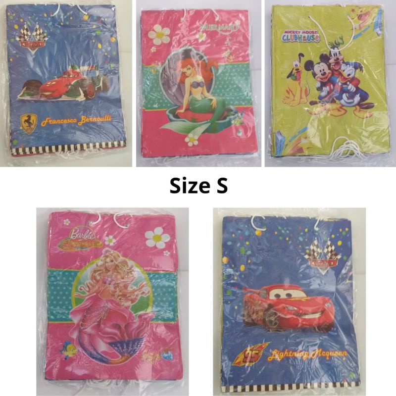 

Paper bag Karakter/Paper bag snack Ultah