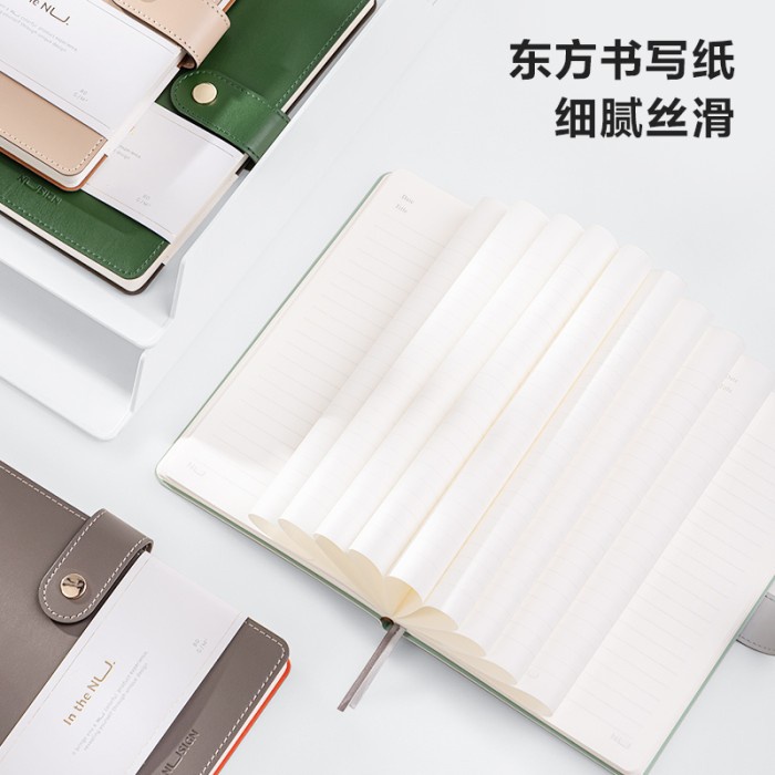 

Nusign Leather Cover Notebook / Buku Catatan Agenda Kulit Magnet Ns299