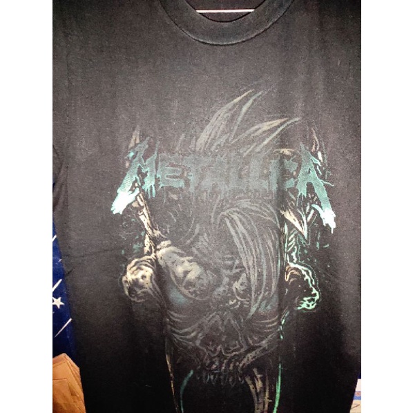 TSHIRT/BAJU METALLICA VINTAGE RARE ORIGINAL M black
