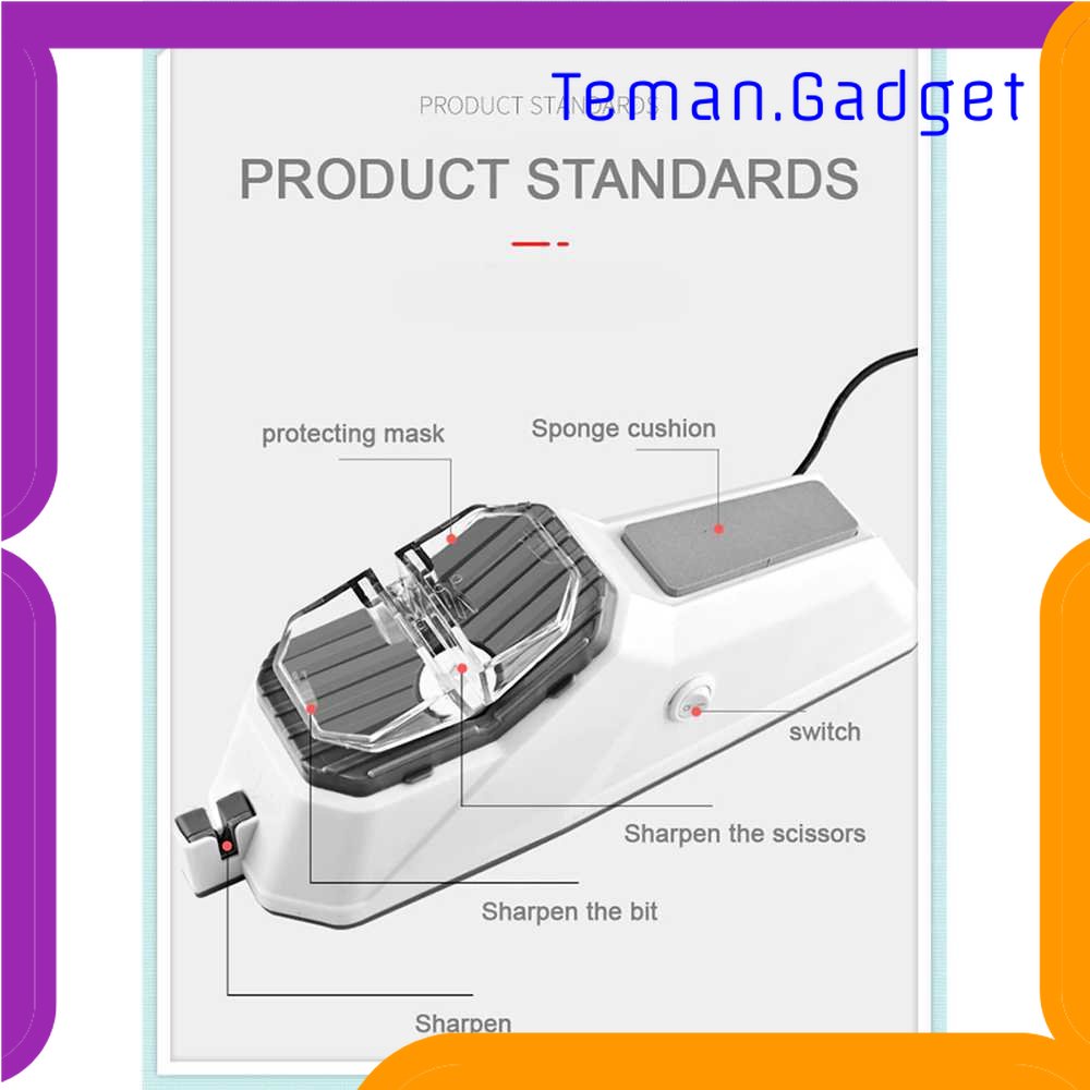 TD - DPR JINJIU Pengasah Pisau Elektrik Knife Sharpener - JJ-1