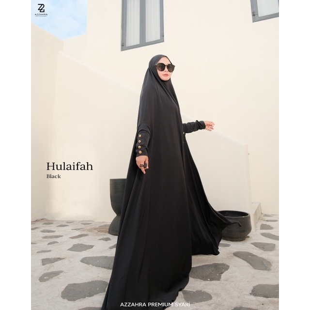 Hulaifah abaya by azzahra premium syarii