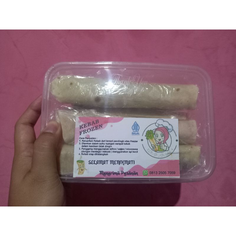 

Kebab Frozen Full Daging Isi 5 Pcs