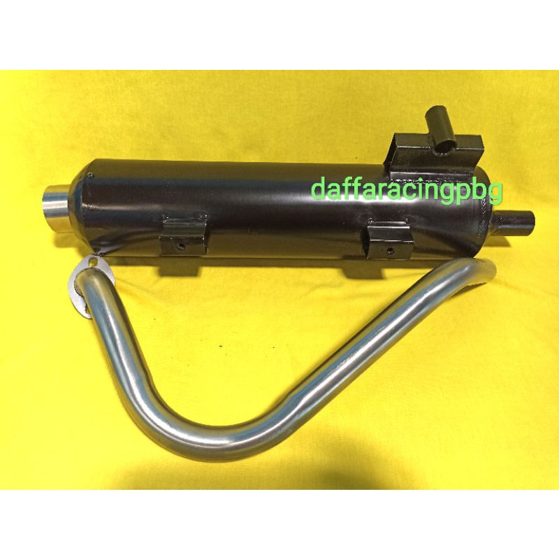 knalpot standar racing vario 125/150cc (old, led, new)