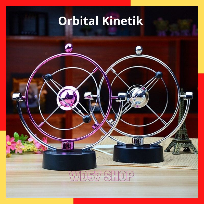 Jual Pajangan Hiasan Meja Kerja Kantor Belajar Tulis Pendulum Orbital