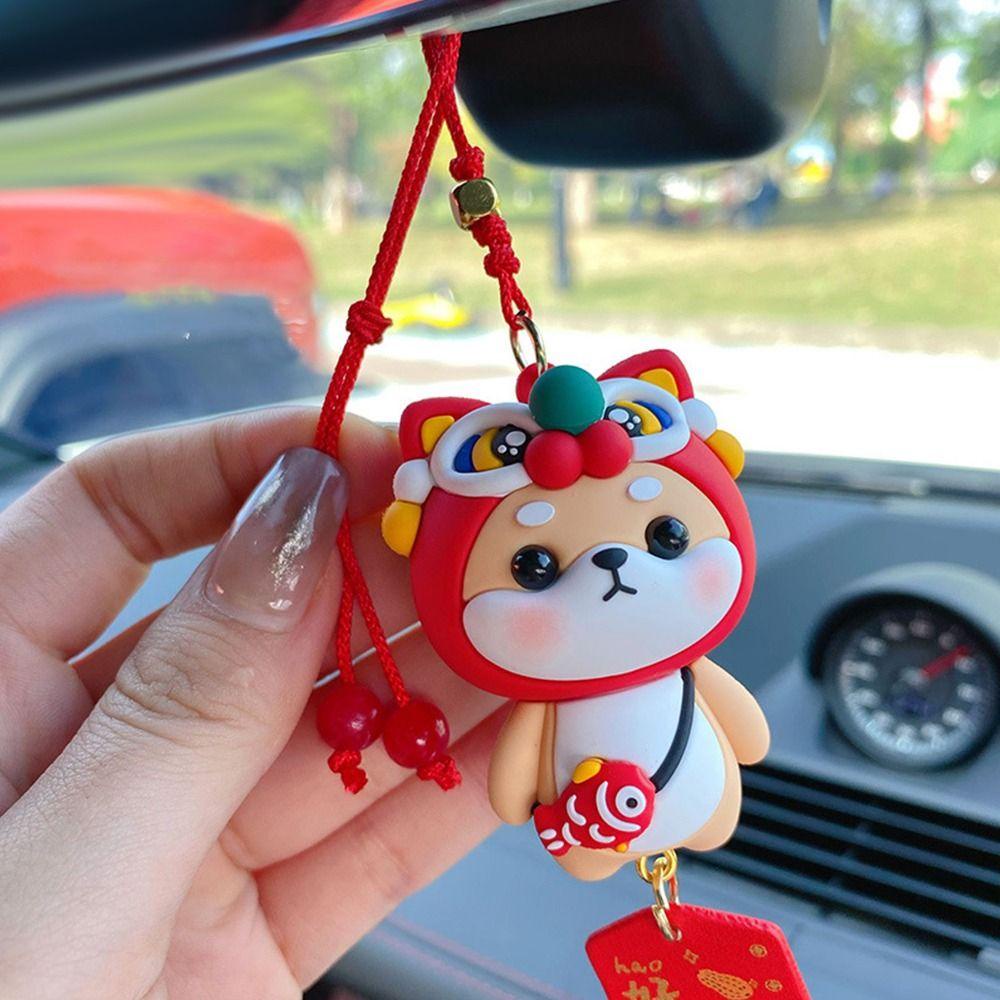 Suyo Kelinci Gantung Liontin Charm Animal Rumah Kaca Spion Ornamen