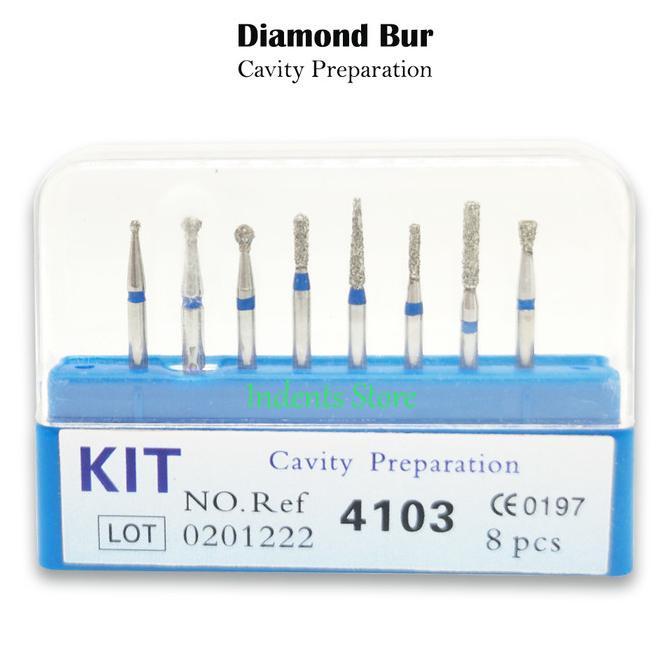 Jual Dental Diamond Bur Preparasi Cavity Gigi New Shopee Indonesia