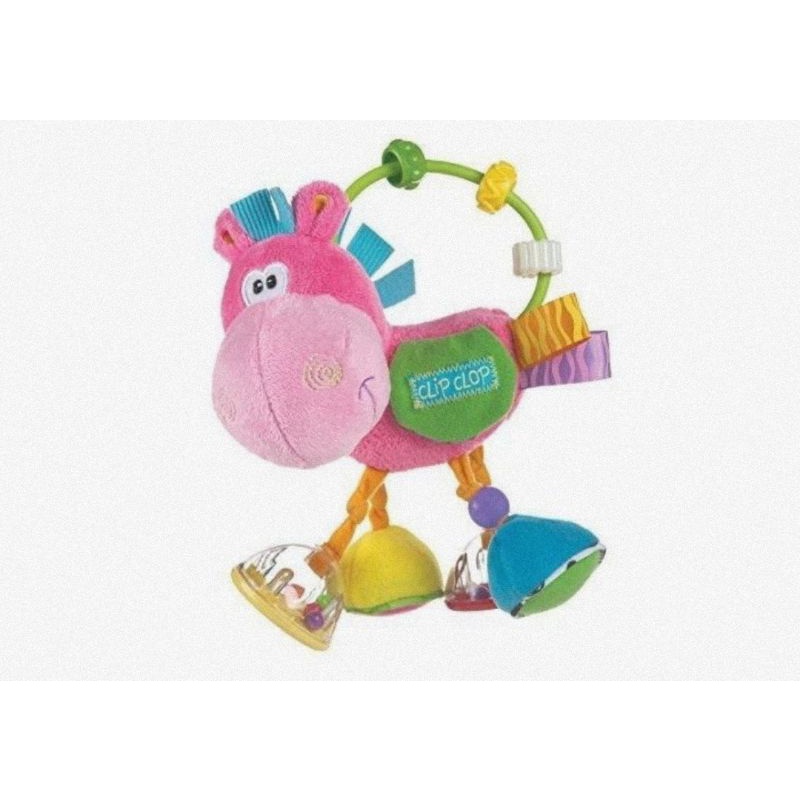 Playgro Clopette Activity Rattle Pink - Mainan Bayi &amp; Anak